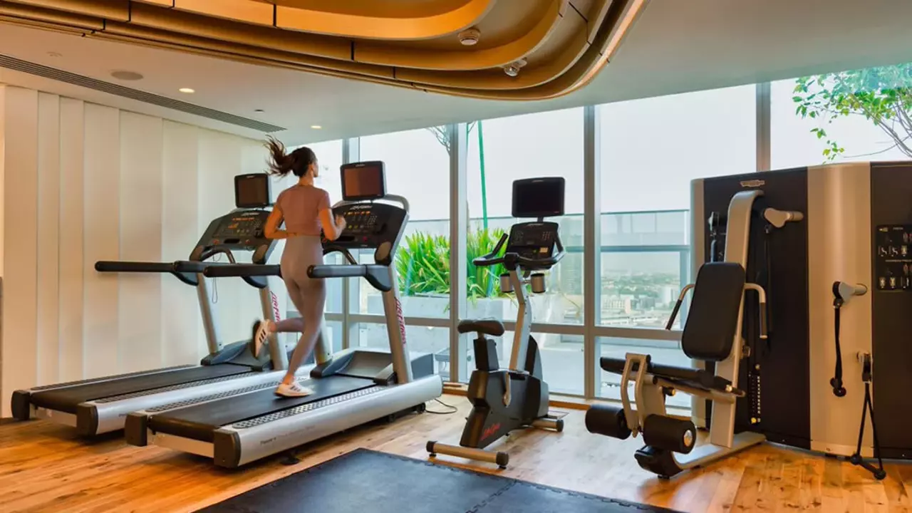 صالات رياضية في قرية جميرا الدائرية