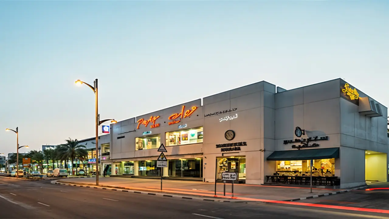 Palm Strip Mall 