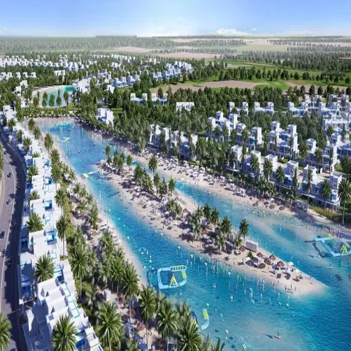 Damac Lagoons area