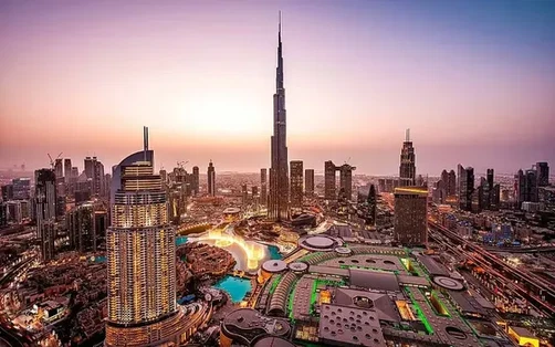 Downtown Dubai area