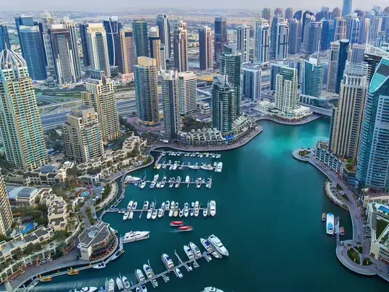 Dubai Marina area