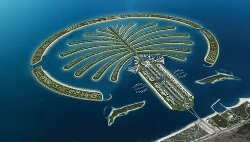 Palm Jumeirah area