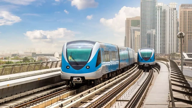 dubai blue line metro