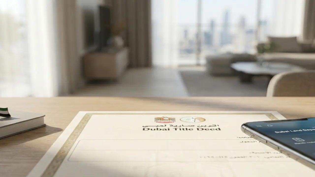 Dubai Title Deed