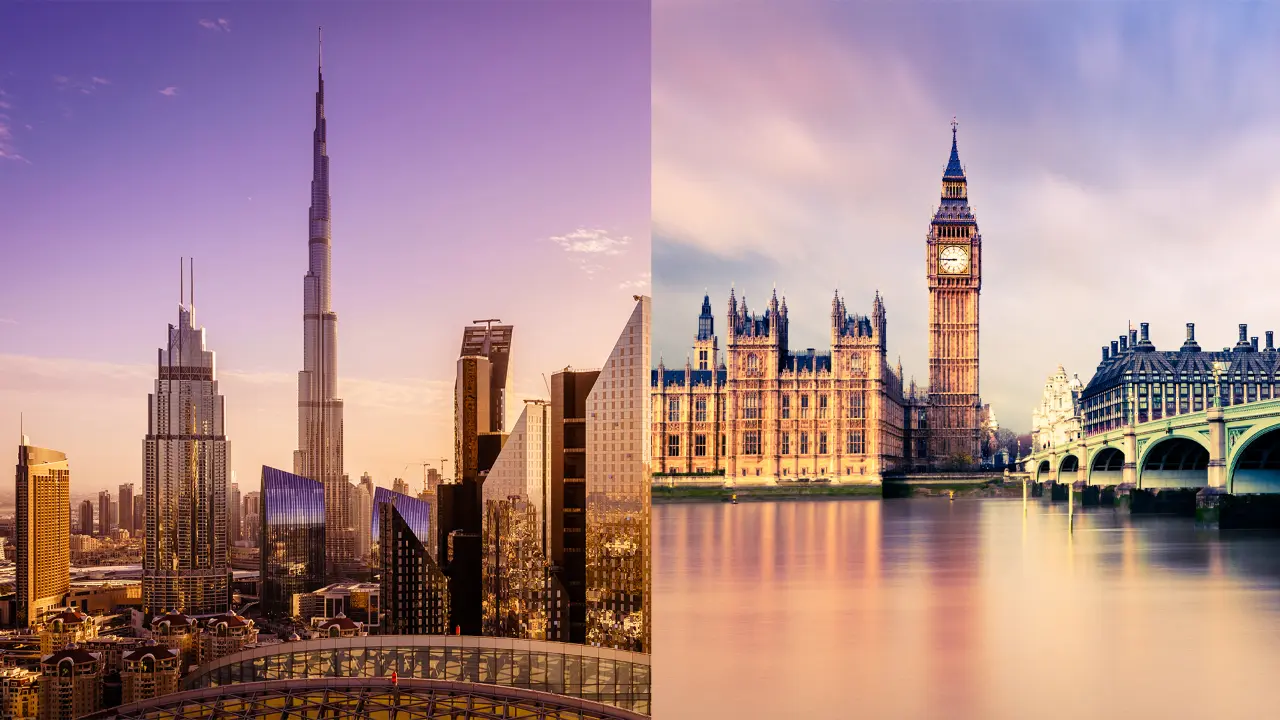 Dubai Vs London