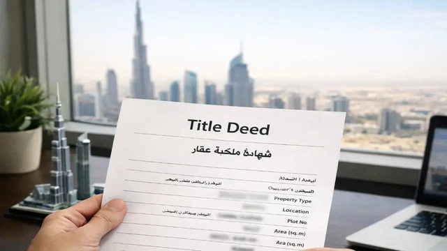 How to Get a Title Deed in Dubai