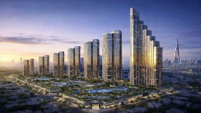 مجمع سكني حضري يحمل علامة مرسيدس-بنز