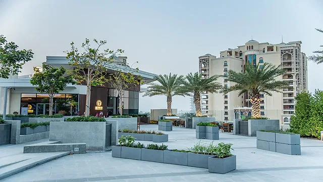 Крыша торгового центра Nakheel Mall