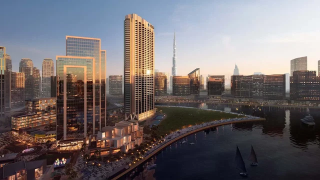 بنينسولا ثري في منطقة الخليج التجاري