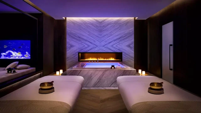 Релаксация в отеле Atlantis The Palm