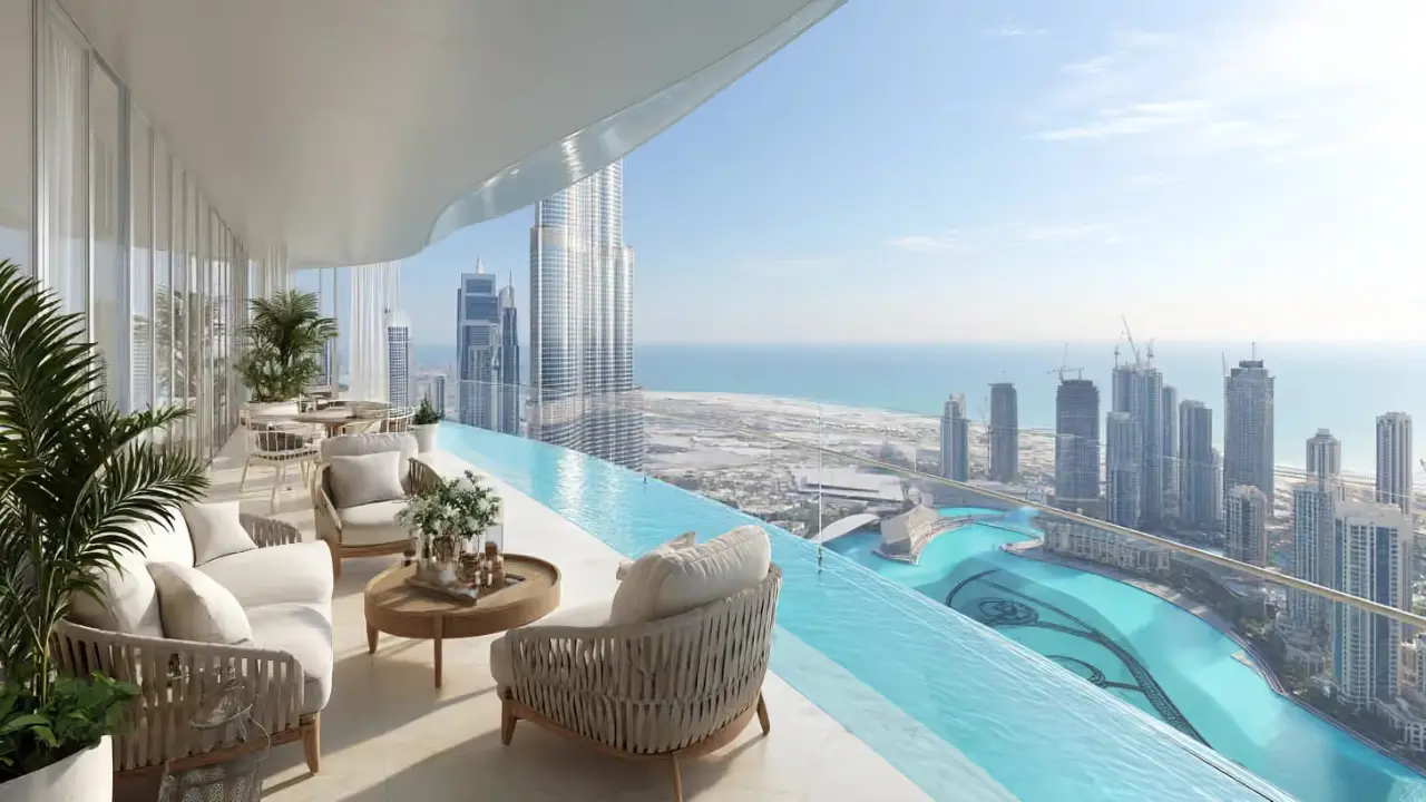 Towers Near Burj Khalifa 