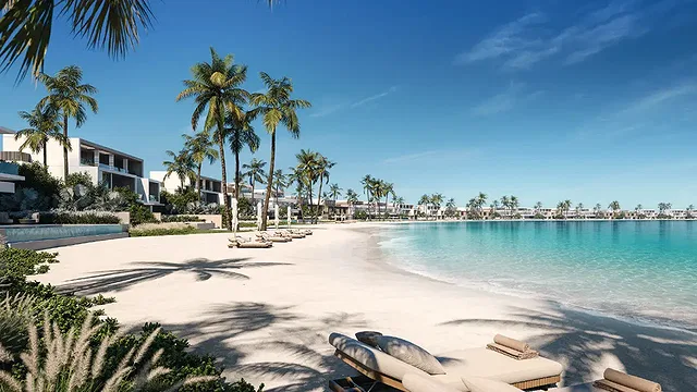 beachfront villa