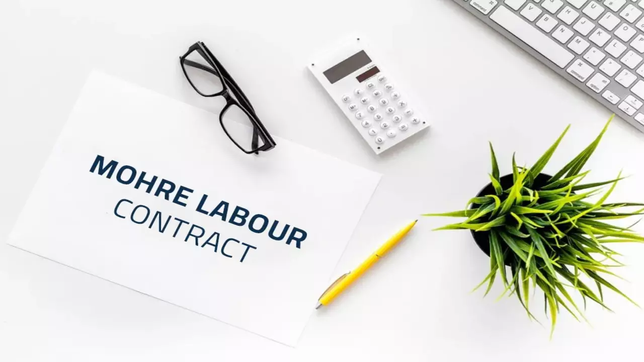 MoHRE Labour Contract