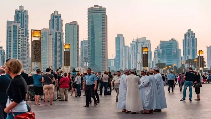 عدد سكان دبي في عام 2025
