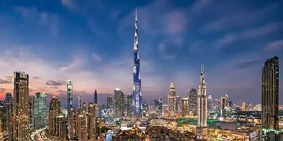 dubai skyline view