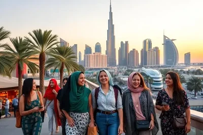 Жизнь женщины в Дубае