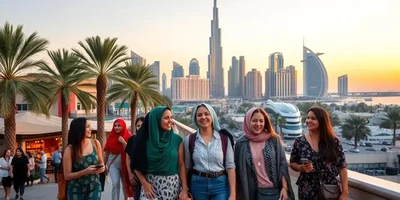 العيش في دبي كامرأة