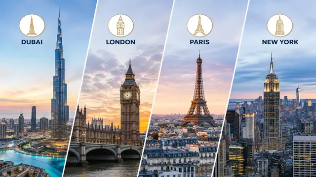 Rental Yields in Dubai vs London, Paris & New York