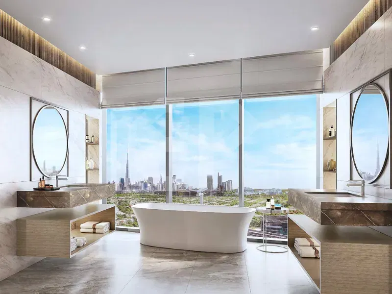 Modern 1-Bedroom Lagoon Views Apartment in District One gallery 2