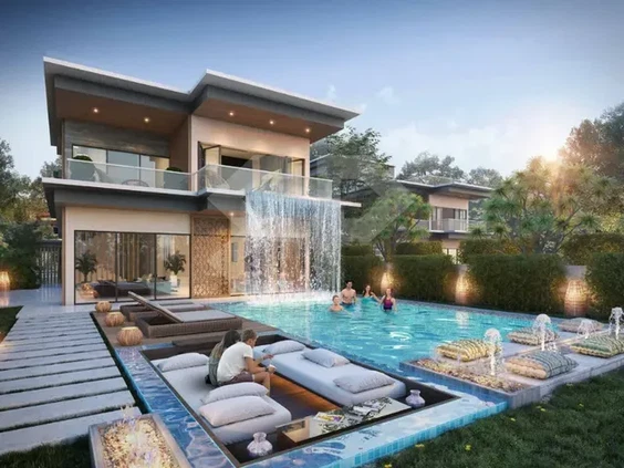 Brand New 3-Bedroom Luxury Townhouse in Portofino, Damac Lagoons