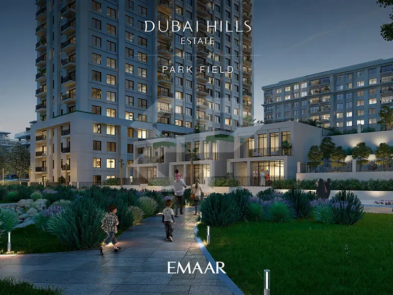 Роскошные двухуровневые апартаменты с 2 спальнями в Park Field, Dubai Hills галерея 1