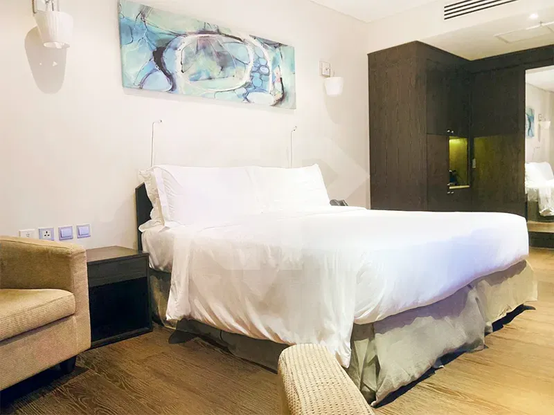 Апартаменты-студия с видом на море в Anantara Residences North, The Palm галерея 7