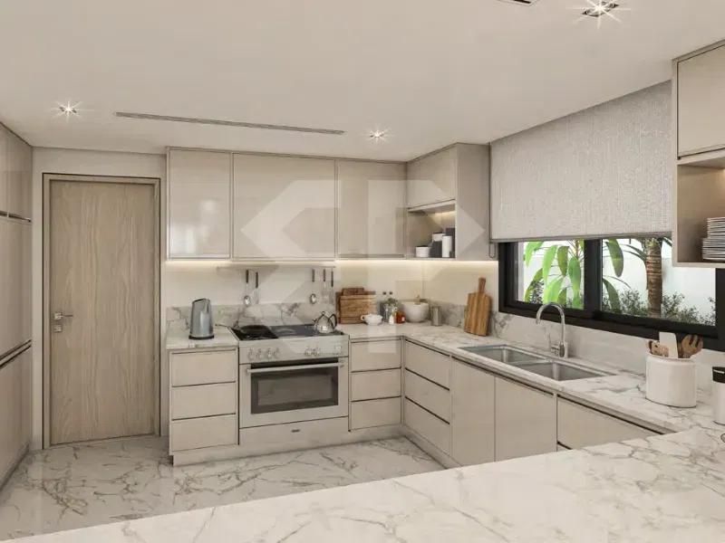 Угловой таунхаус с 4 спальнями в Murooj Al Furjan, Дубай галерея 9