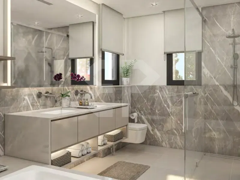 Угловой таунхаус с 4 спальнями в Murooj Al Furjan, Дубай галерея 3