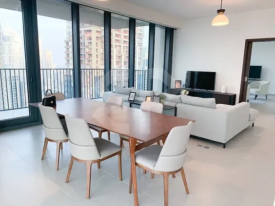 شقة حديثة في بوليفارد هايتس بوديوم، وسط مدينة دبي