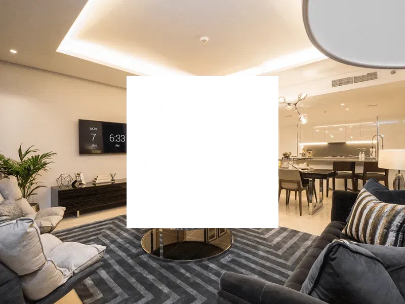 شقة مطلة على برج خليفة في ذا ستيرلينج، الخليج التجاري معرض 8