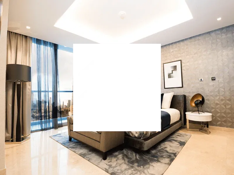 شقة مطلة على برج خليفة في ذا ستيرلينج، الخليج التجاري معرض 20