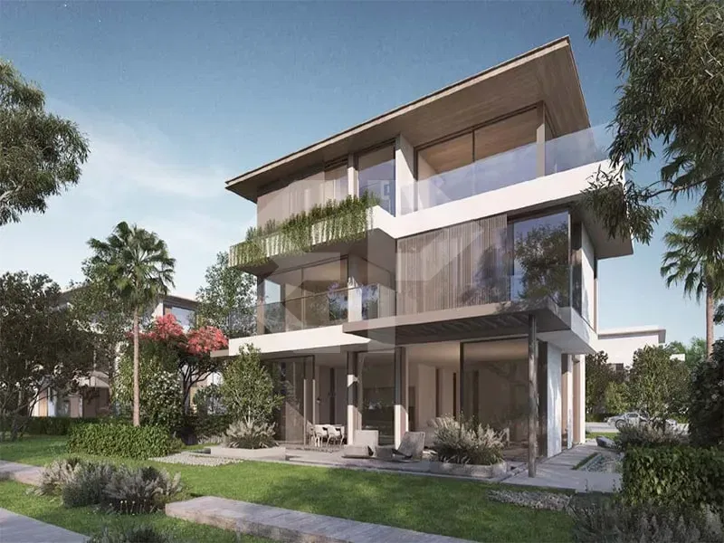 Современная вилла класса люкс с 4 спальнями в Nad Al Sheba Gardens галерея 8