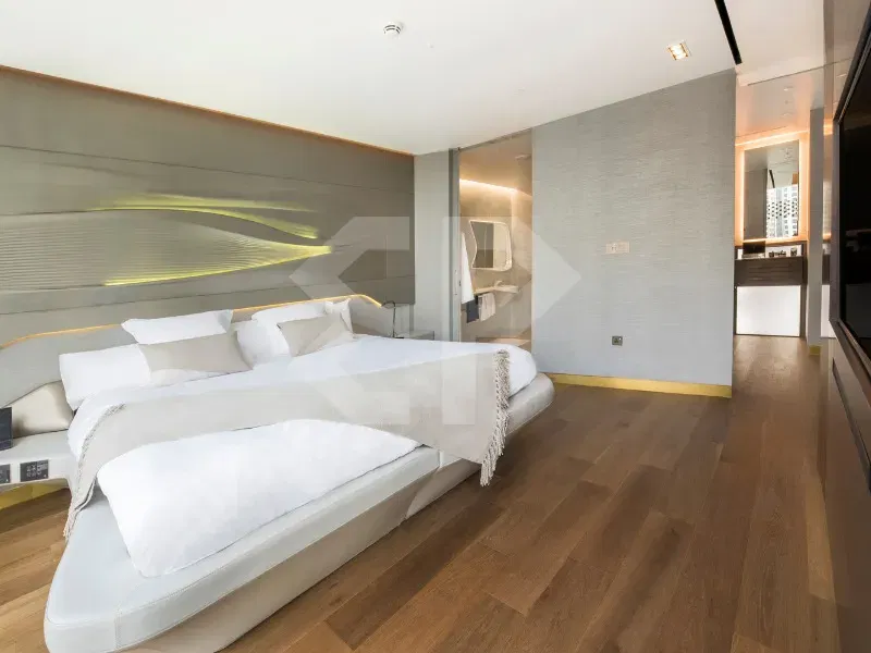 شقة حصرية مكونة من غرفتي نوم للبيع في الخليج التجاري معرض 25