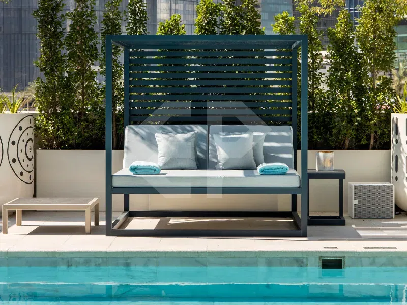 شقة حصرية مكونة من غرفتي نوم للبيع في الخليج التجاري معرض 12