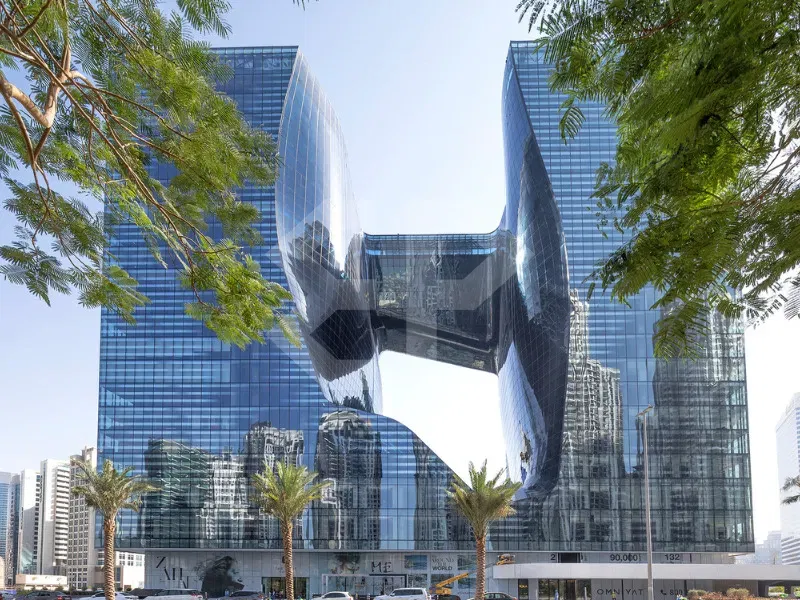 شقة حصرية مكونة من غرفتي نوم للبيع في الخليج التجاري معرض 10