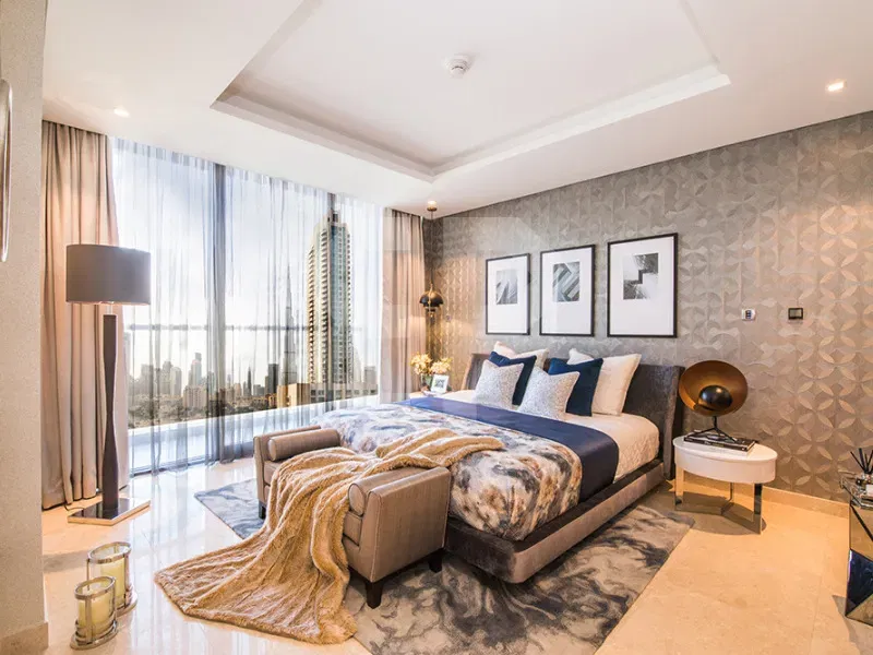 شقة مطلة على برج خليفة في ذا ستيرلينج، الخليج التجاري معرض 38