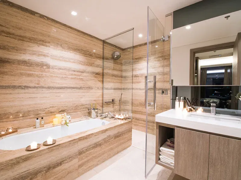 شقة مطلة على برج خليفة في ذا ستيرلينج، الخليج التجاري معرض 35