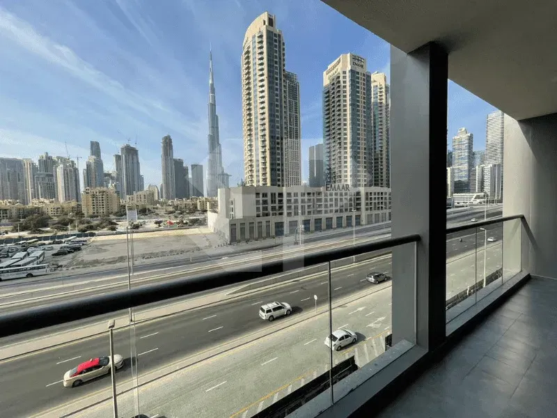 شقة مطلة على برج خليفة في ذا ستيرلينج، الخليج التجاري معرض 25