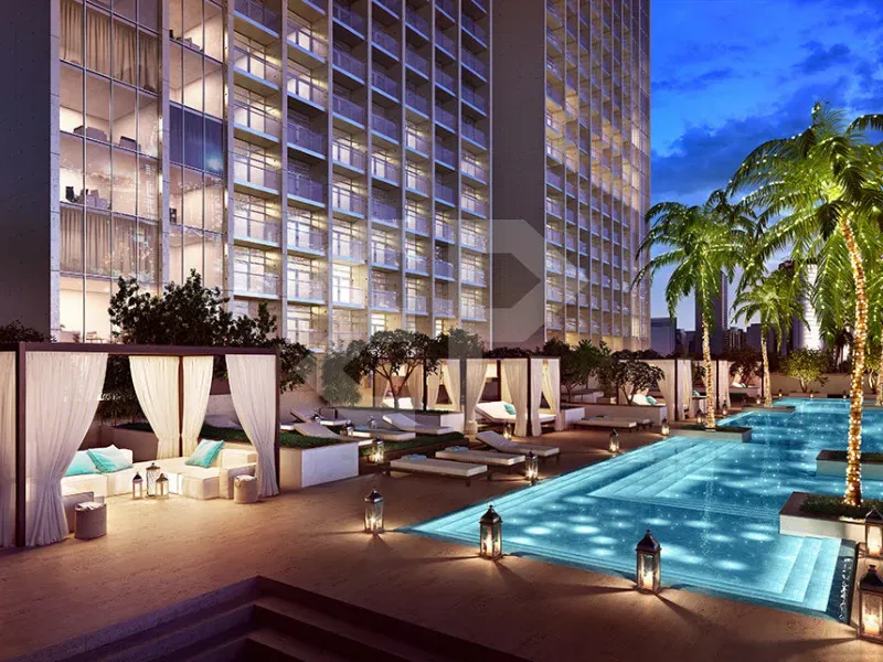 شقة مطلة على برج خليفة في ذا ستيرلينج، الخليج التجاري معرض 24