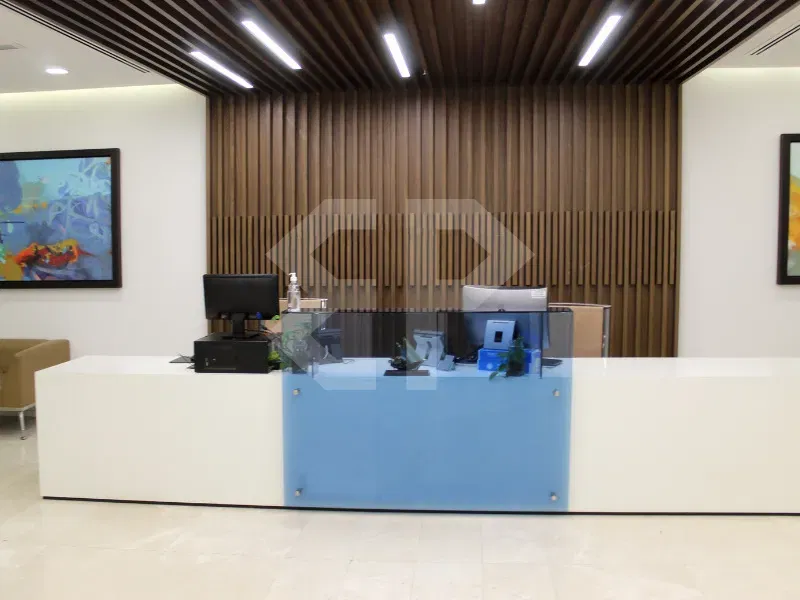 مكتب واسع بمساحة نصف طابق في برج فيجن، الخليج التجاري معرض 19