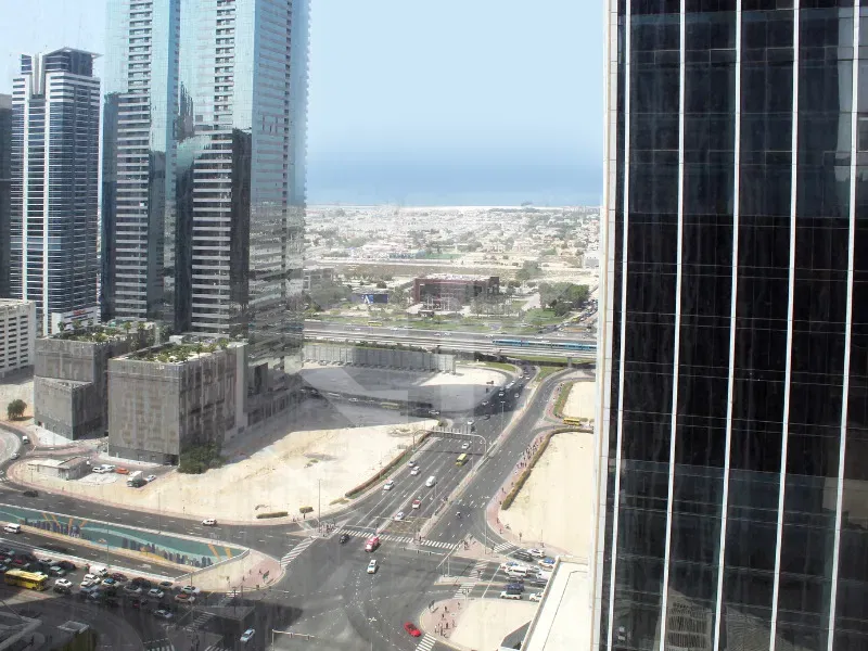 مكتب بإطلالة على الأفق في برج فيجن، الخليج التجاري معرض 2