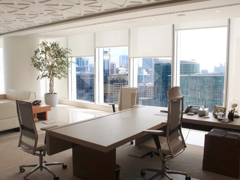 Skyline View Shell & Core Office in Vision Tower, Business Bay gallery 14