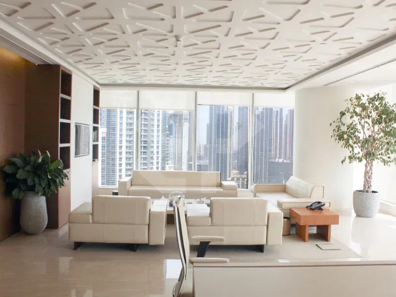 مكتب بإطلالة على الأفق في برج فيجن، الخليج التجاري معرض 15