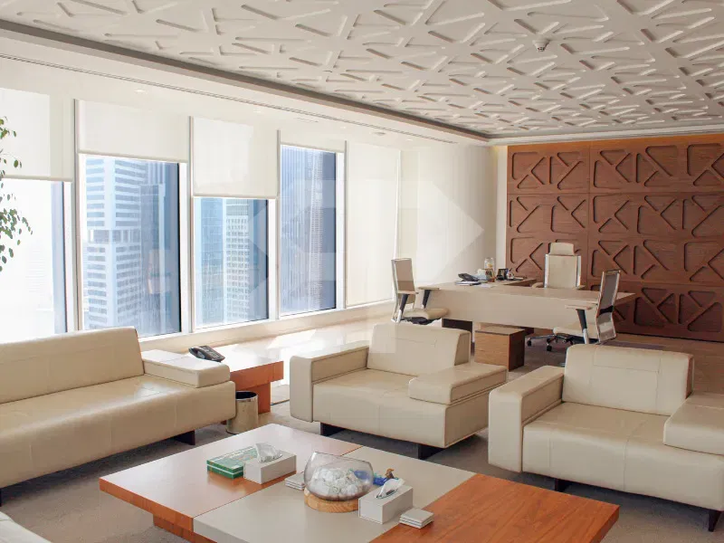 مكتب بإطلالة على الأفق في برج فيجن، الخليج التجاري معرض 16