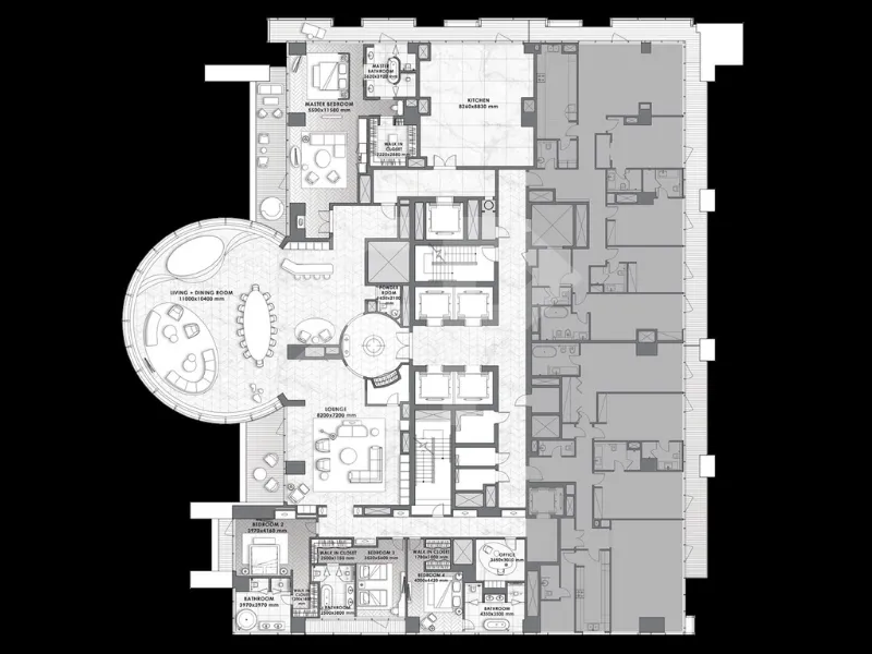بنتهاوس فاخر للبيع في برج جيه وان بي، الخليج التجاري معرض 16