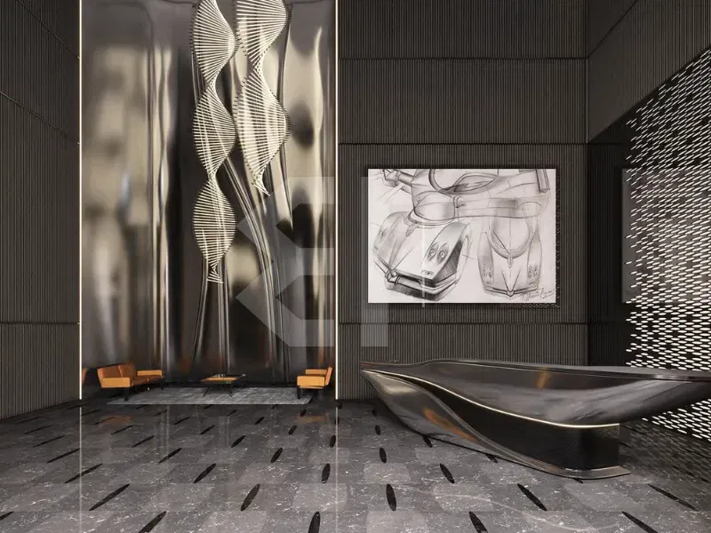 بنتهاوس فاخر للبيع في برج جيه وان بي، الخليج التجاري معرض 6