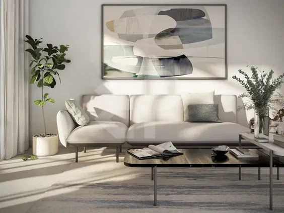 Апартаменты с видом на Бурдж-Халифа в центре Дубая