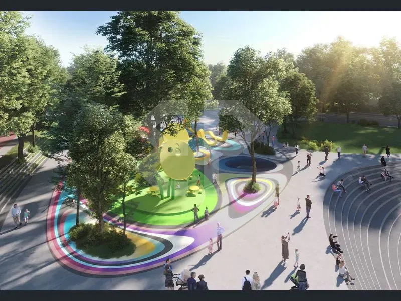 Угловой блок с 4 спальнями, современный умный дом в Jouri Hills, JGE галерея 4