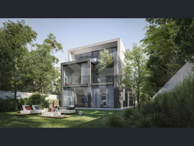 Современный роскошный таунхаус Jouri Hills с 5 спальнями в Jumeirah Golf Estates галерея 2