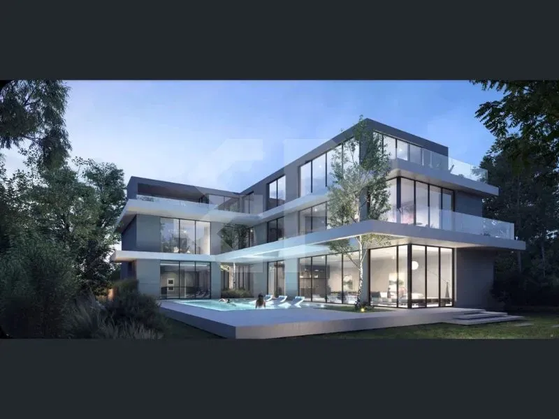 Современный роскошный таунхаус Jouri Hills с 5 спальнями в Jumeirah Golf Estates галерея 9